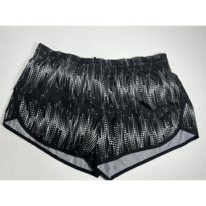 Danskin  Women's Shorts size XL black, white,  polyester